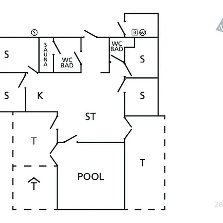 Tolles Haus In Nexø Mit Innenpool *